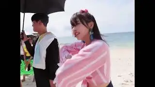 Twice Mina sexy outfit beach