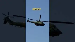 IAR-330, în zbor