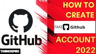 how to make antiban fake github account  #thanospro #github