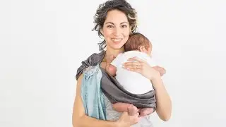 Tummy to Tummy (Legs Out) In Ring Sling | SAKURA BLOOM