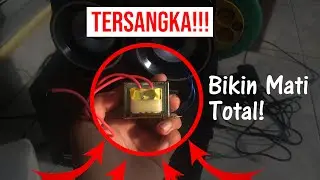 TRAFO RUSAK!!! MODIFIKASI SPEAKER ADVANCE DIGITAL DARI TEGANGAN AC KE DC | #V3