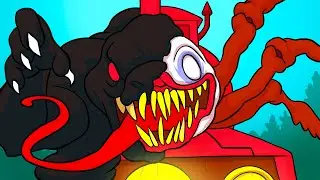 REAL ORIGIN STORY of CHOO CHOO CHARLES... (Cartoon Animation)