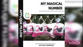 Magical Number Pillow - Souvenir Bantal Uang Tahun Anak Balita