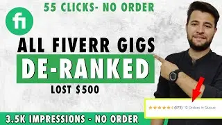 All My Fiverr Gigs Disappear from Search - Rank Fiverr Gig Again - Not getting Clicks on Fiverr