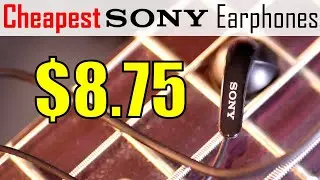 Cheapest Sony Earphones - MH410C Review