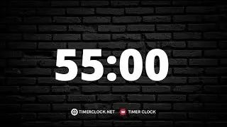 55 Minute Timer | Set 55 Minute Countdown Timer #55minutetimer #timerclock