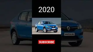 Evolution of Renault logan 
