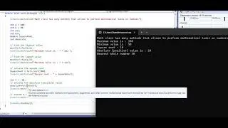 15.  C# Math Class Explained: Essential Functions and Examples