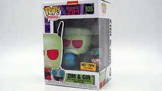 Invader Zim - Zim and Gir Hot Topic Exclusive Funko Pop