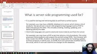 Server-side Programming
