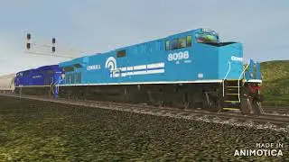 Trainz 2019 CR and NW Heritage Units lead manifest