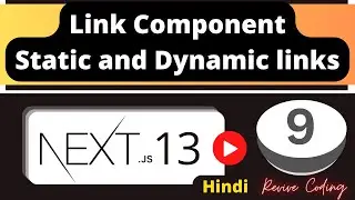 Next.js Tutorial #9 -  Link Component in Next.js | Hindi