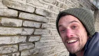 Lime Pointing (part 2) Application and finishing of lime mortar pointing.