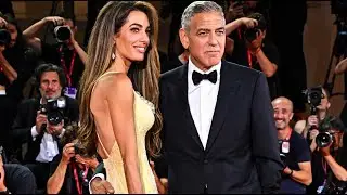 George & Amal Clooney Walk Red Carpet with Brad Pitt & Ines de Ramon in Stunning Joint Appearance!