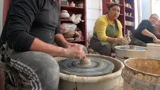 Pottery wheel basics for beginners at Art Wheel Studio