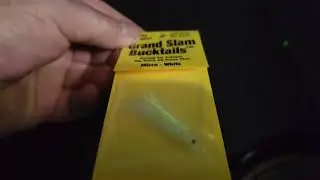 Grand Slam Bucktail   Micro   White