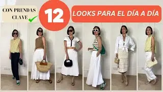 12 LOOKS con estilo para el DÍA A DÍA con prendas CLAVE/ Try on HAUL Verano