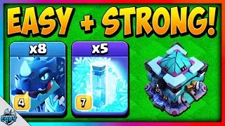 TH13 ELECTRO DRAGON ATTACK STRATEGY! TOWN HALL 13 Edrag War Attacks
