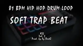81 BPM Hip Hop Drum Loop | Drum Stems #32 Vol.2 | My Place