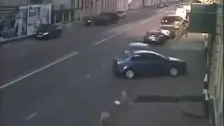 PRINCE PHILIP CAR CRASH FOOTAGE