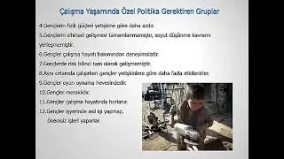 44 Çalışma Yaşamında Özel Politika Gerektiren Gruplar