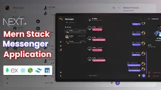 Full Stack Development with React and Node js - Messenger Application.