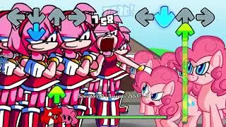 Friday Night Funkin' - FUNKIN' IS MAGIC - Pinkie VS Amy - [FNF MOD]