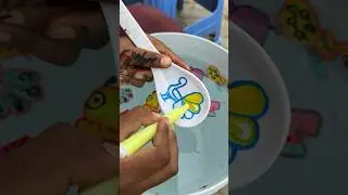how to draw peacock easy and  method  4 Magic pen #shorts
