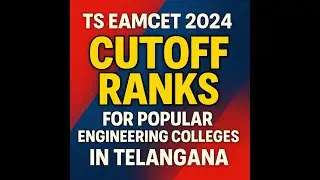 TGEAPCET 2025|How to know the lasts yr cut off ranks for different engg colleges &courses|TGEAPCET25