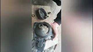 стартер плохо крутит , одна из причин #стартер