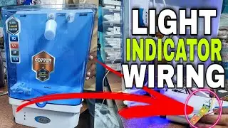 Zentila Magic-X RO+UV Light Indicator Wiring Connection| Aqua Jade Display Light Wiring Connection