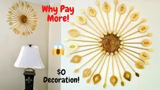 Why Pay More !!!!  Wall Hanging Decor Out Of Waste Materials !!!! # 10