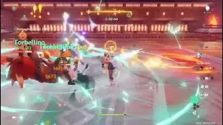 El club del combate. ¡Arde, microcosmos! 5200 puntos. Genshin Impact