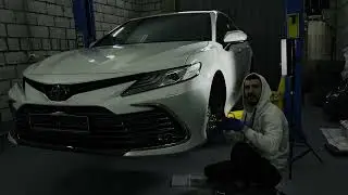 Шумоизоляция  колесных арок Toyota Camry 70.