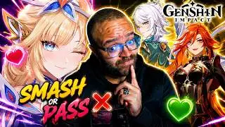 Ranking EVERY Genshin Waifu | Smash or Pass