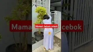 Cebok dulu dong bu