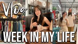 WEEK IN MY LIFE | Coffee Shops, Boutiques, Thrifting & A Hike!