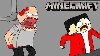 OUTLAST?! | Minecraft: Scary Map | Stay Alive ep 1