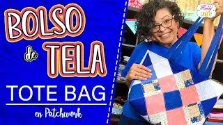 How to make a Tote Bag 🛍| Patchwork Project