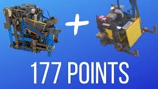 Seesaw Bot and Pusher Bot | 177 POINTS | VexIQ Slapshot