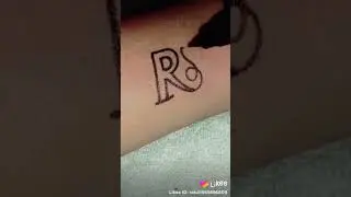 R Nam diya tattoo,,  new tattoo artist /// latest tattoo art