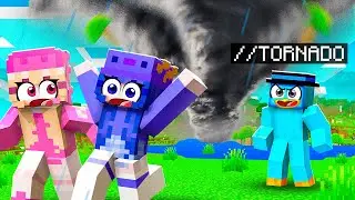 Trolleé a Mis Amigos INUNDANDO su MUNDO de Minecraft!