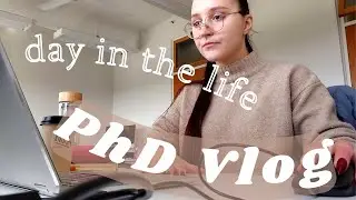 Another day in the life - PhD Vlog #6 | preparing for confirmation, making presentations and writing