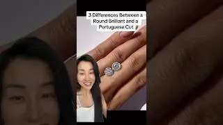 3 Differences between a Portuguese Cut and a Round Brilliant Cut 💎💍