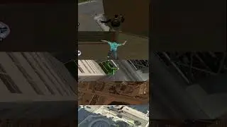 Jumping from Highest Point in Every GTA Games #shorts