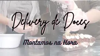 Delivery de Doces | Montando Fatias e Bolos no Pote | Lado Ruim de Ativar o Agendamento do Ifood 😤