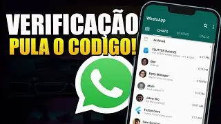 SAIU! Como Pular o Código de Verificação do Whatsapp gb (ATUALIZADO 2024)