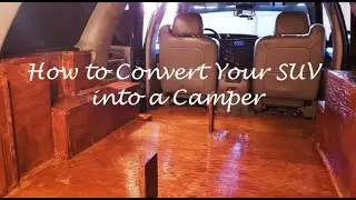 2005 Cadillac Escalade SUV Camper Conversion - SUV BUILD