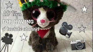 10 tips for having a bootube channel |Tips Part 1|