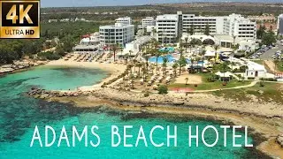 Adams Beach Hotel Ayia Napa Cyprus| 4K Drone